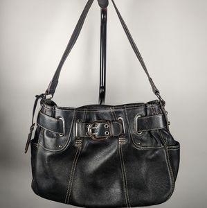 Tignanello- Shoulder Bag in Black. No rips or holes.
